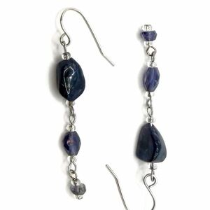 Iolite Dangle Earrings